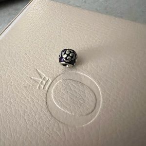 Pandora purple zen enamel charm